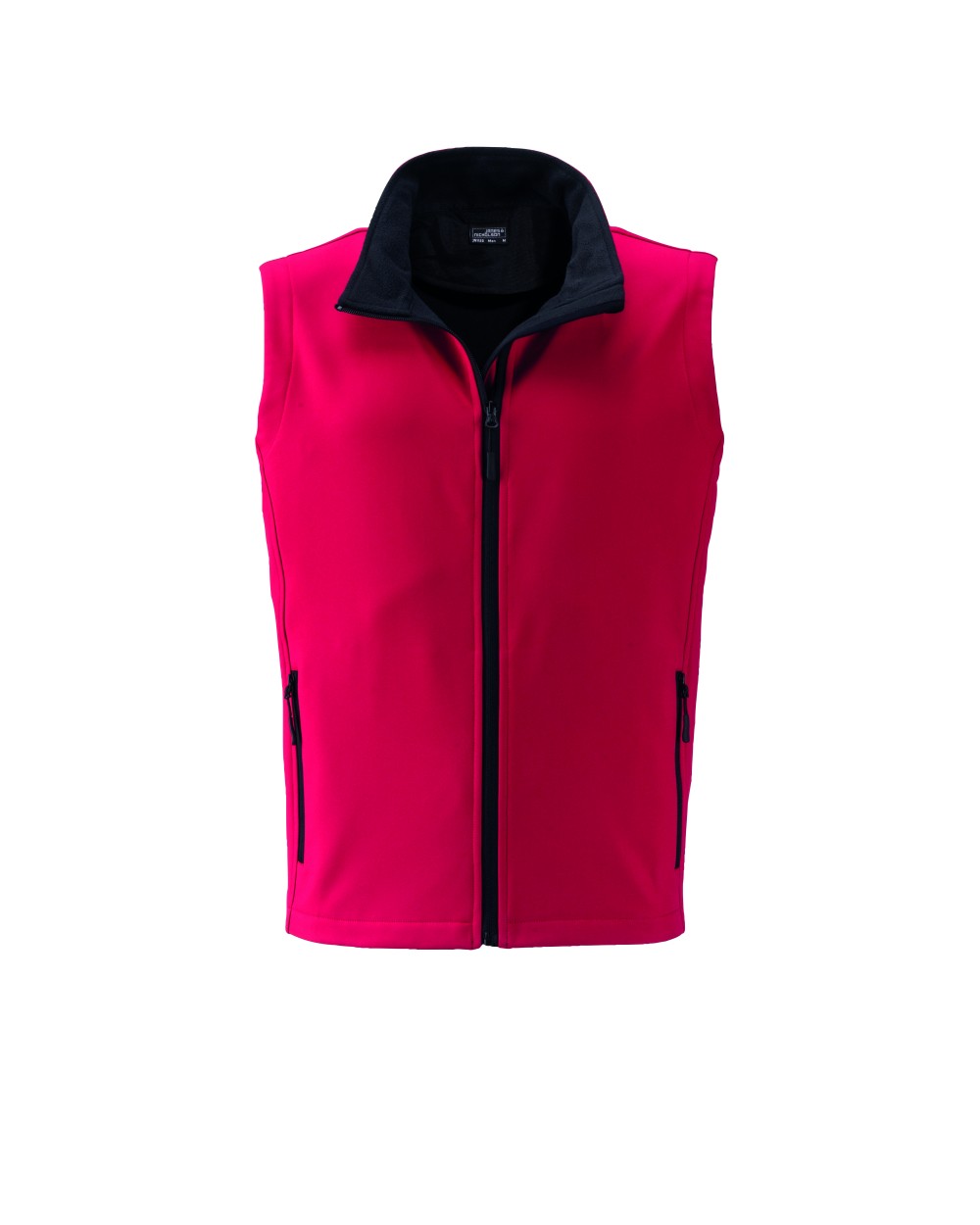Softshells JAMES & NICHOLSON Men`s Promo Softshell Vest voor bedrukking &amp; borduring