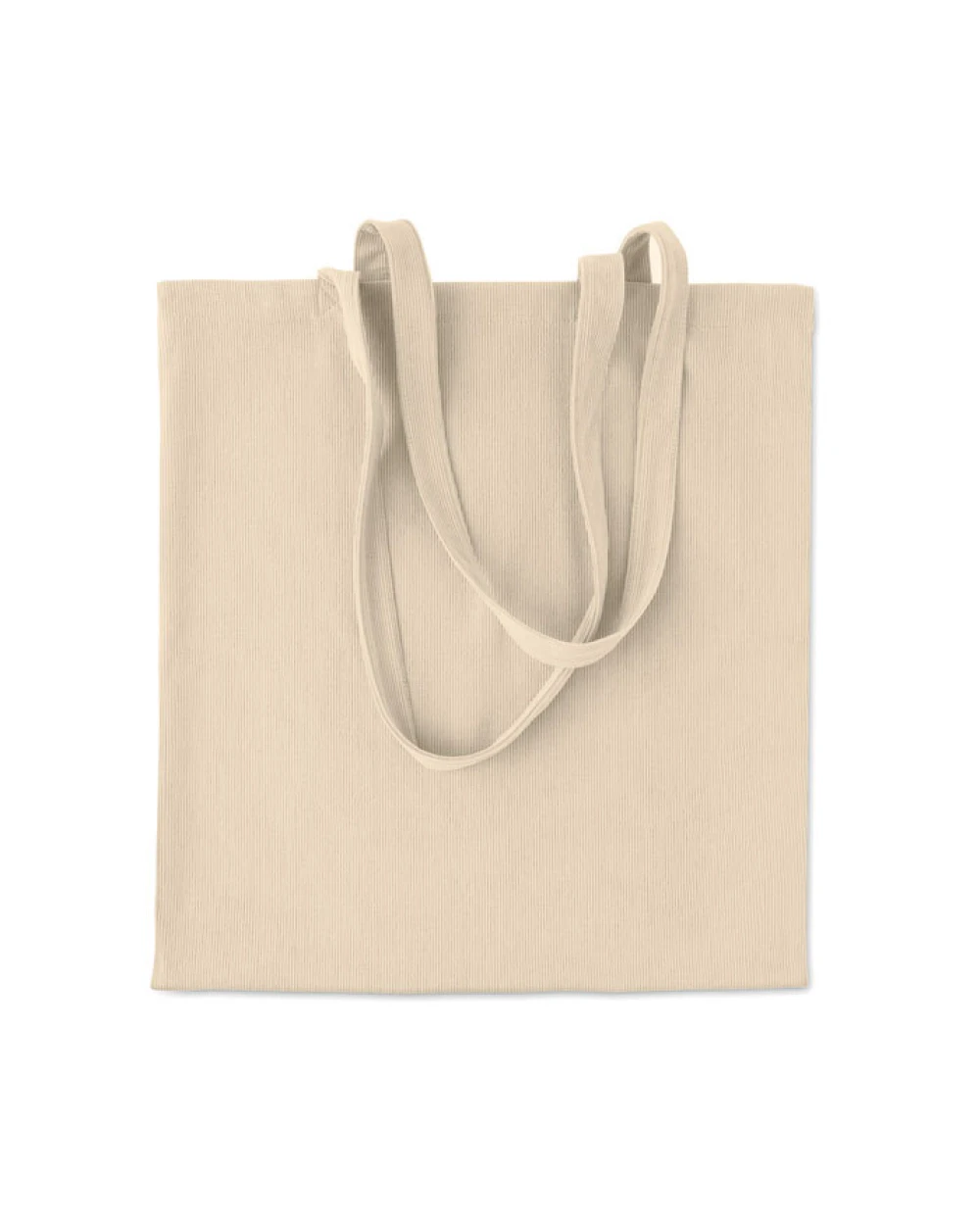 Tote bags personnalisable 4DO Sac shopping en velours côtelé