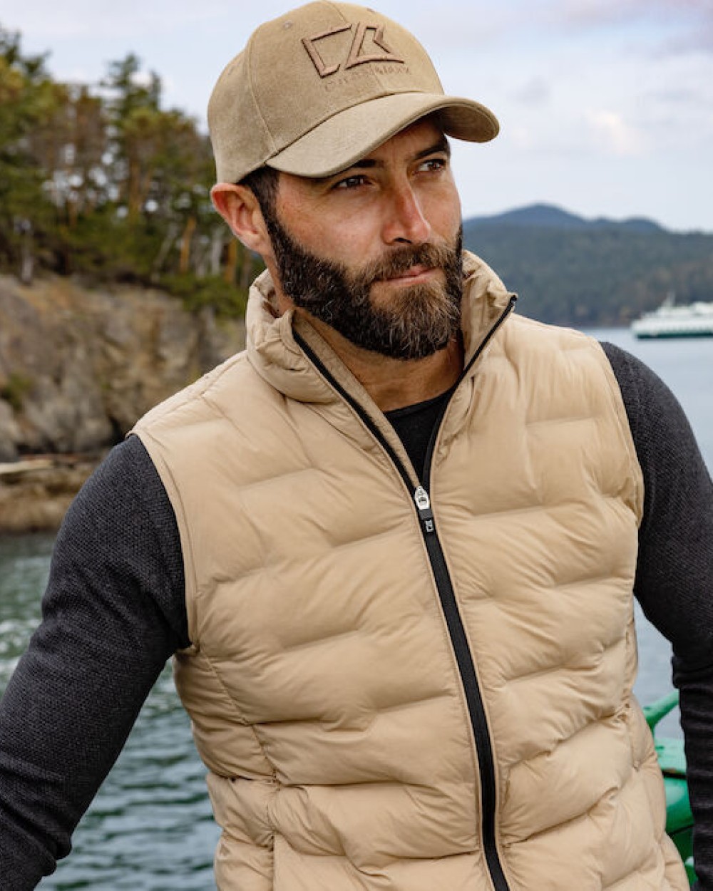 CUTTER & BUCK Baker Vest Men Jacken personalisierbar