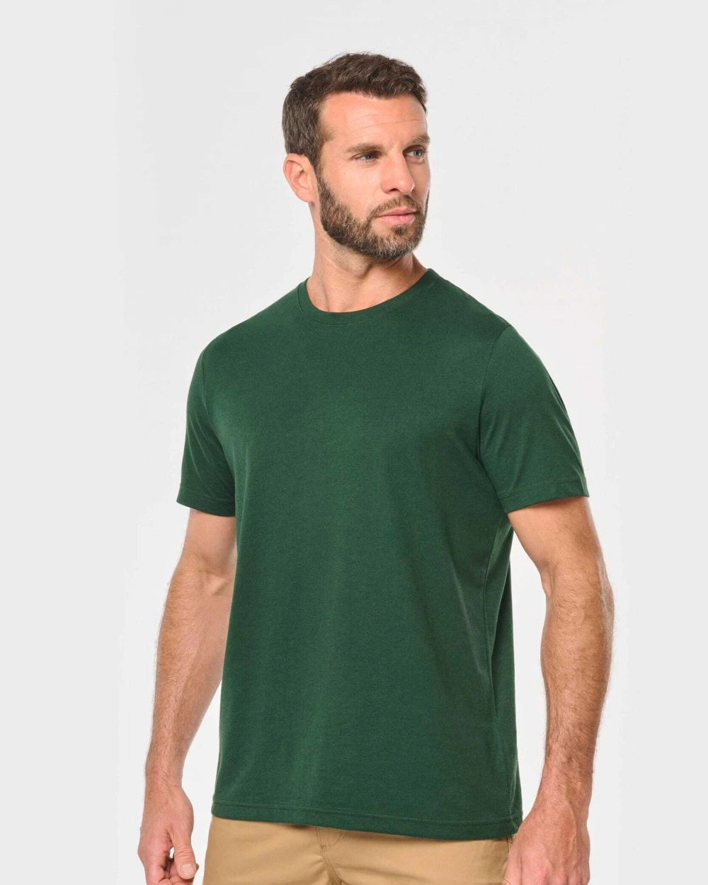 T-shirts WK. DESIGNED TO WORK Ecologisch heren T-shirt ronde hals voor bedrukking &amp; borduring