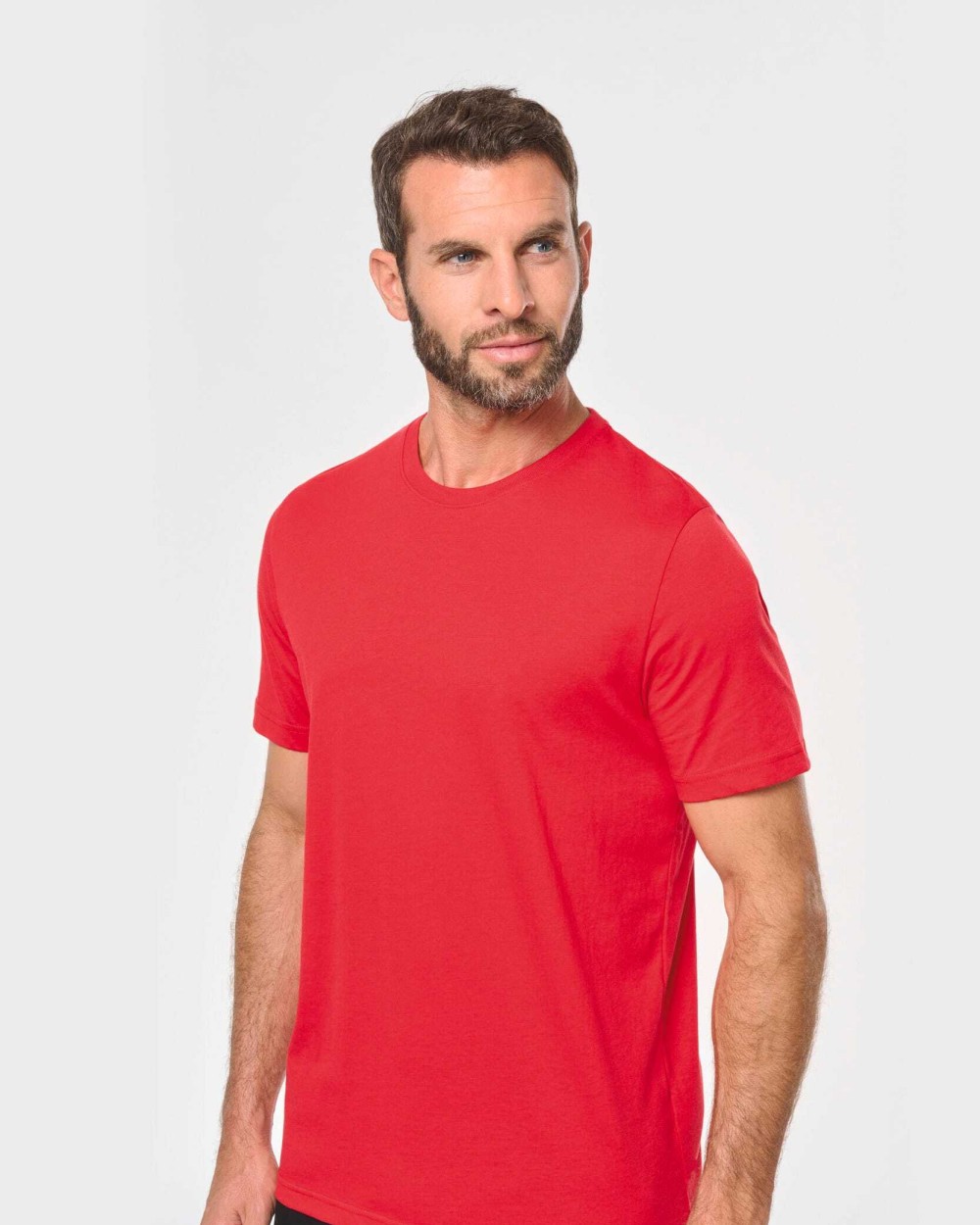 T-shirts WK. DESIGNED TO WORK Ecologisch heren T-shirt ronde hals voor bedrukking &amp; borduring