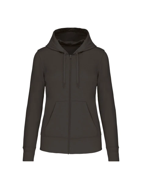 KARIBAN Sweat-shirt écoresponsable zippé à capuche femme /api/colors/3664e9be-231a-44a8-bacd-707b001b474c personnalisable