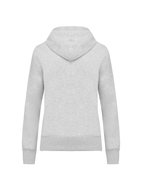KARIBAN Sweat-shirt écoresponsable zippé à capuche femme /api/colors/4a891c91-7426-40ec-9f86-8674f2899954 personnalisable