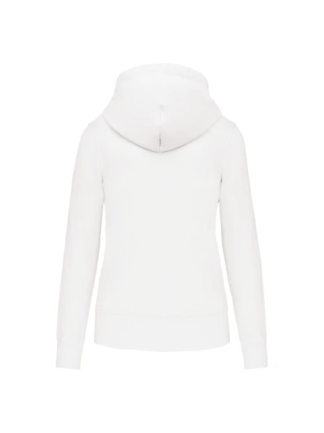 KARIBAN Sweat-shirt écoresponsable zippé à capuche femme /api/colors/7a92cd2d-10d2-40b4-928b-296bb7487506 personnalisable