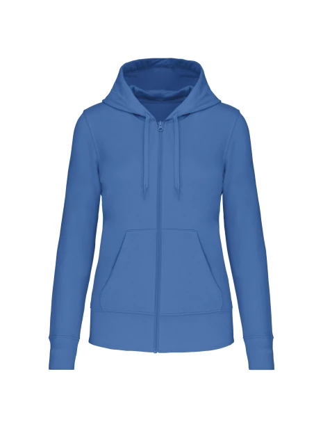 KARIBAN Sweat-shirt écoresponsable zippé à capuche femme /api/colors/68572561-1214-42b1-b94c-44fb780d37b4 personnalisable