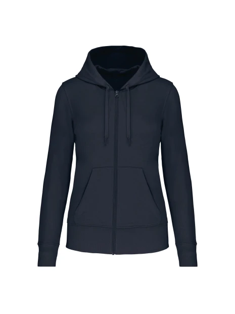 KARIBAN Sweat-shirt écoresponsable zippé à capuche femme /api/colors/b68891a9-1d28-4f7a-8deb-775c45027afd personnalisable