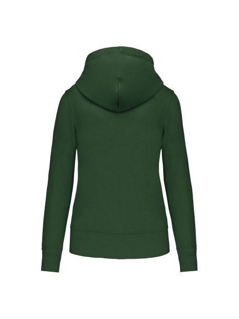 KARIBAN Sweat-shirt écoresponsable zippé à capuche femme /api/colors/04ff5422-733a-4283-80b4-be8cd0eba314 personnalisable