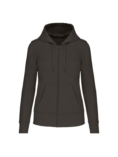 KARIBAN Sweat-shirt écoresponsable zippé à capuche femme /api/colors/3664e9be-231a-44a8-bacd-707b001b474c personnalisable