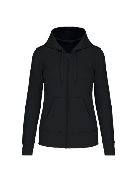 KARIBAN Sweat-shirt écoresponsable zippé à capuche femme /api/colors/b9fdad4a-5e94-45cb-8c03-c08b349b28c3 personnalisable