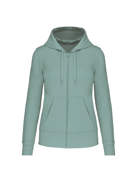 KARIBAN Sweat-shirt écoresponsable zippé à capuche femme /api/colors/9461b1f5-f20c-4909-acf0-8bf53fdec48b personnalisable