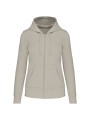 KARIBAN Sweat-shirt écoresponsable zippé à capuche femme /api/colors/302fd302-e078-4b9e-9110-9050d6331057 personnalisable