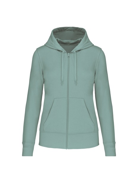 KARIBAN Sweat-shirt écoresponsable zippé à capuche femme /api/colors/9461b1f5-f20c-4909-acf0-8bf53fdec48b personnalisable