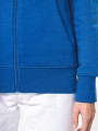 Sweat-shirts à personnaliser KARIBAN Sweat-shirt écoresponsable zippé à capuche femme 