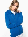 Sweat-shirts à personnaliser KARIBAN Sweat-shirt écoresponsable zippé à capuche femme 