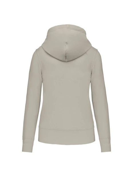 KARIBAN Sweat-shirt écoresponsable zippé à capuche femme /api/colors/302fd302-e078-4b9e-9110-9050d6331057 personnalisable