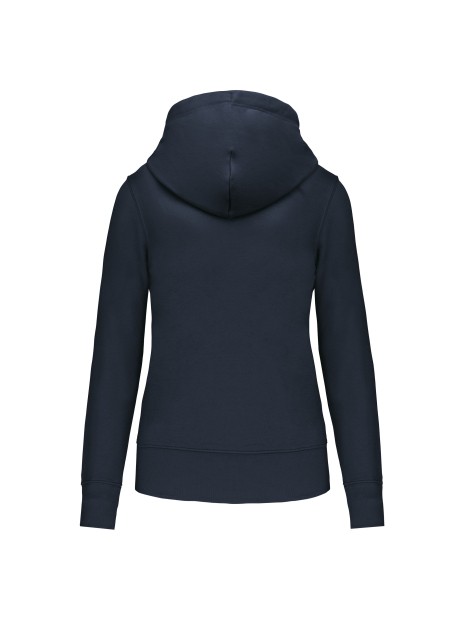 KARIBAN Sweat-shirt écoresponsable zippé à capuche femme /api/colors/b68891a9-1d28-4f7a-8deb-775c45027afd personnalisable