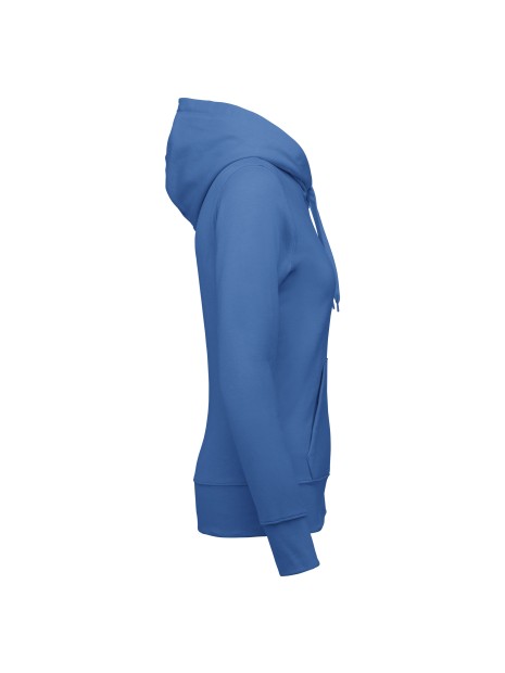 KARIBAN Sweat-shirt écoresponsable zippé à capuche femme /api/colors/68572561-1214-42b1-b94c-44fb780d37b4 personnalisable