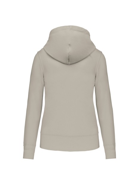 KARIBAN Sweat-shirt écoresponsable zippé à capuche femme /api/colors/302fd302-e078-4b9e-9110-9050d6331057 personnalisable