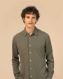 Chemises personnalisable SPASSO Chemise écoresponsable délavée en maille piquée homme