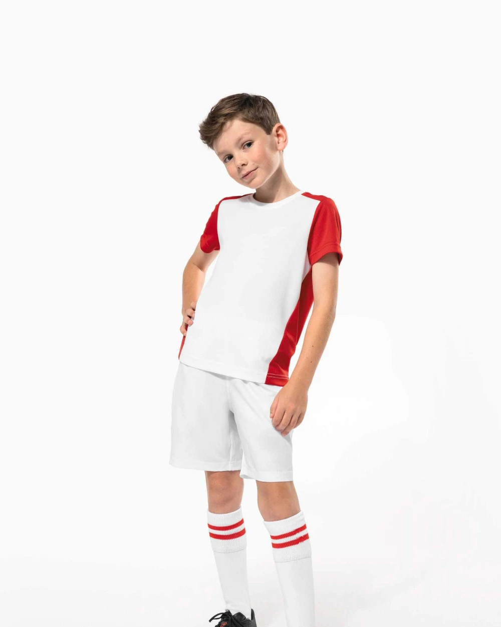 T-Shirts personnalisable PROACT T-shirt de sport écoresponsable bicolore enfant