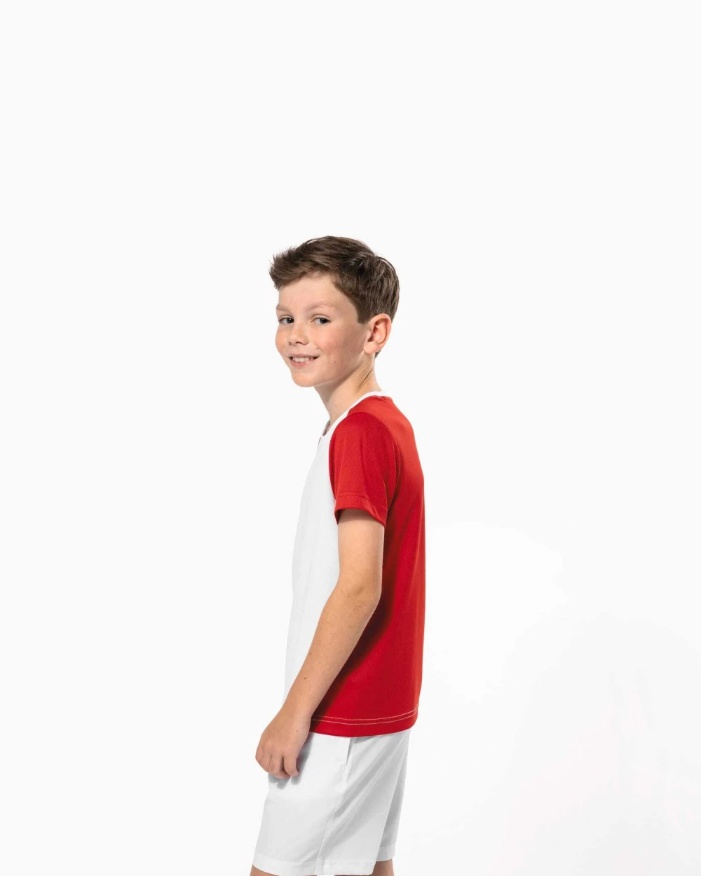 T-Shirts personnalisable PROACT T-shirt de sport écoresponsable bicolore enfant