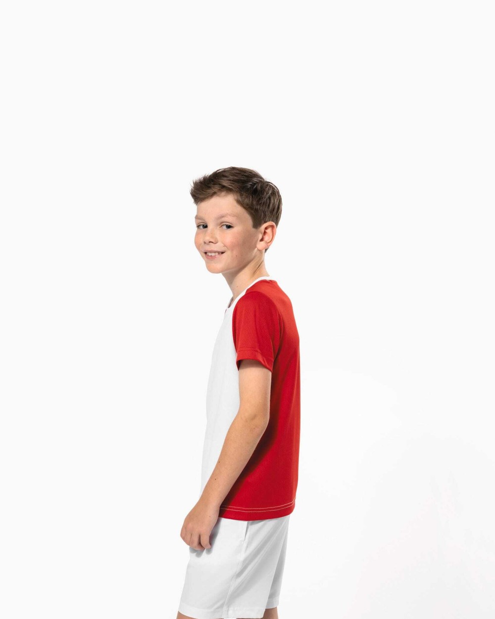T-Shirts personnalisable PROACT T-shirt de sport écoresponsable bicolore enfant