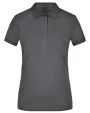 JAMES & NICHOLSON Ladies` Elastic Polo Piqué Poloshirts personalisierbar