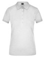 JAMES & NICHOLSON Ladies` Elastic Polo Piqué Poloshirts personalisierbar