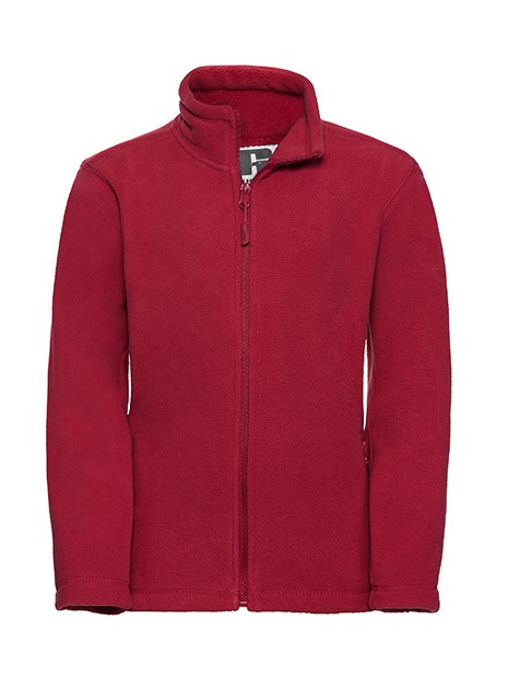 RUSSELL Children’s Full Zip Outdoor Fleece /api/colors/f7def30f-cf00-4a4e-8048-9f030f6d3017 personnalisable