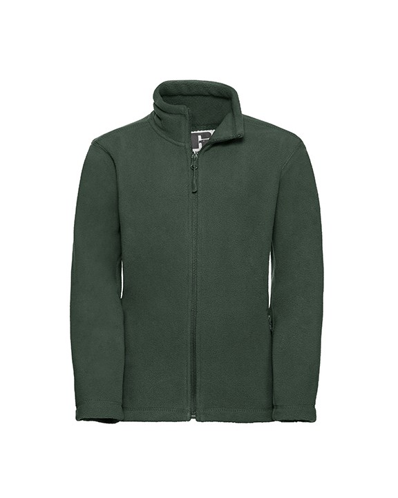 RUSSELL Kids&#039; Full Zip Outdoor Fleece Polar Fleeces personalisierbar