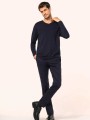 T-Shirts à personnaliser KARIBAN T-shirt Supima® col V manches longues homme 