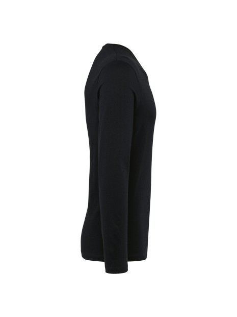 KARIBAN T-shirt Supima® col V manches longues homme /api/colors/b9fdad4a-5e94-45cb-8c03-c08b349b28c3 personnalisable