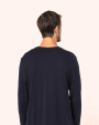 T-Shirts personnalisable Kariban T-shirt Supima® col V manches longues homme