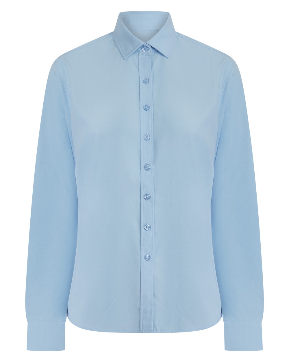 HENBURY Ladies´ Long Sleeved ´Cotton Feel´ Coolplus® Shirt Hemden personalisierbar