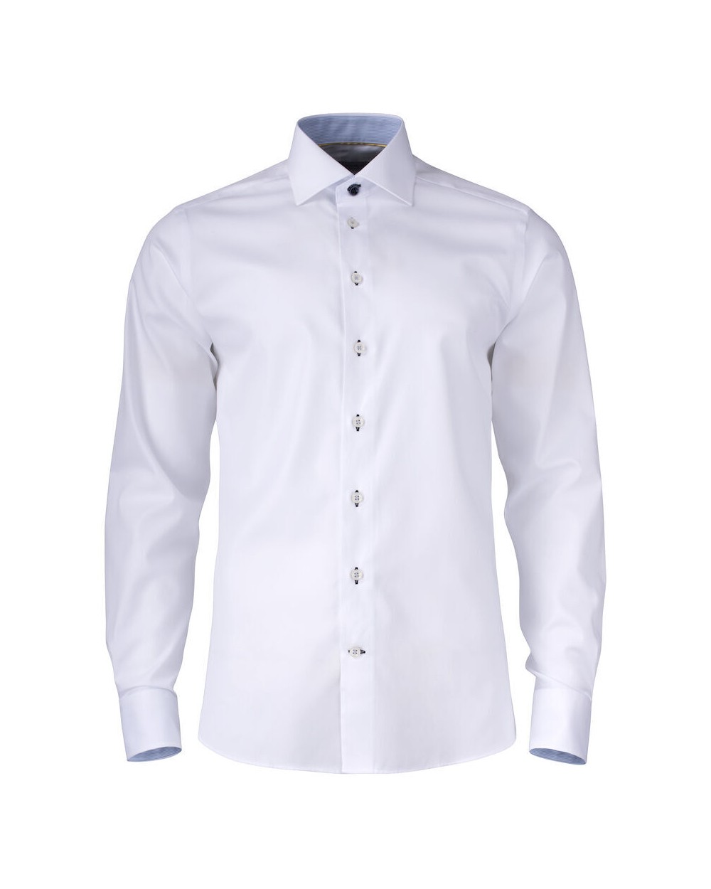 Hemden J. HARVEST & FROST Yellow Bow 51 YB51 Twill Hemd Regular Fit Heren voor bedrukking &amp; borduring