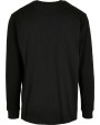 T-shirts BUILD YOUR BRAND Organic Long Sleeve With Cuffrib voor bedrukking &amp; borduring