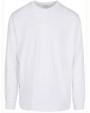 T-shirts BUILD YOUR BRAND Organic Long Sleeve With Cuffrib voor bedrukking &amp; borduring