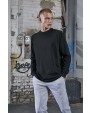T-shirts BUILD YOUR BRAND Organic Long Sleeve With Cuffrib voor bedrukking &amp; borduring