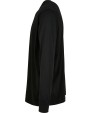 T-Shirts personnalisable BUILD YOUR BRAND Organic Long Sleeve With Cuffrib