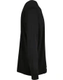 T-shirts BUILD YOUR BRAND Organic Long Sleeve With Cuffrib voor bedrukking &amp; borduring