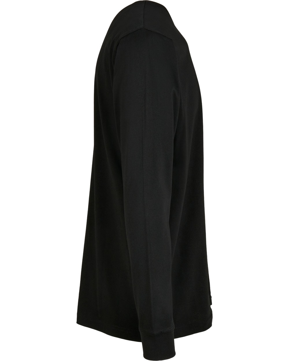 T-Shirts personnalisable BUILD YOUR BRAND Organic Long Sleeve With Cuffrib