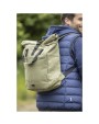 4DO Joey 15" GRS Rolltop Laptoprucksack aus recyceltem Canvas 15 L Taschen personalisierbar