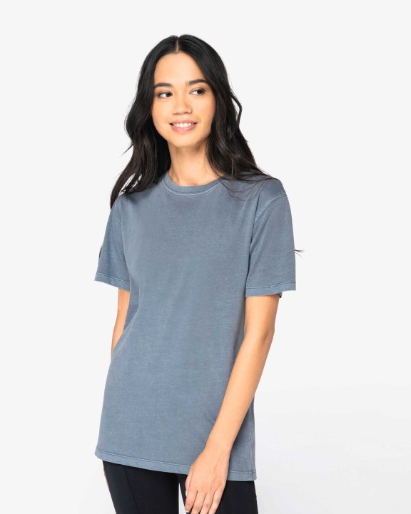 NATIVE SPIRIT Ausgewaschenes Damen-T-Shirt T-Shirts personalisierbar