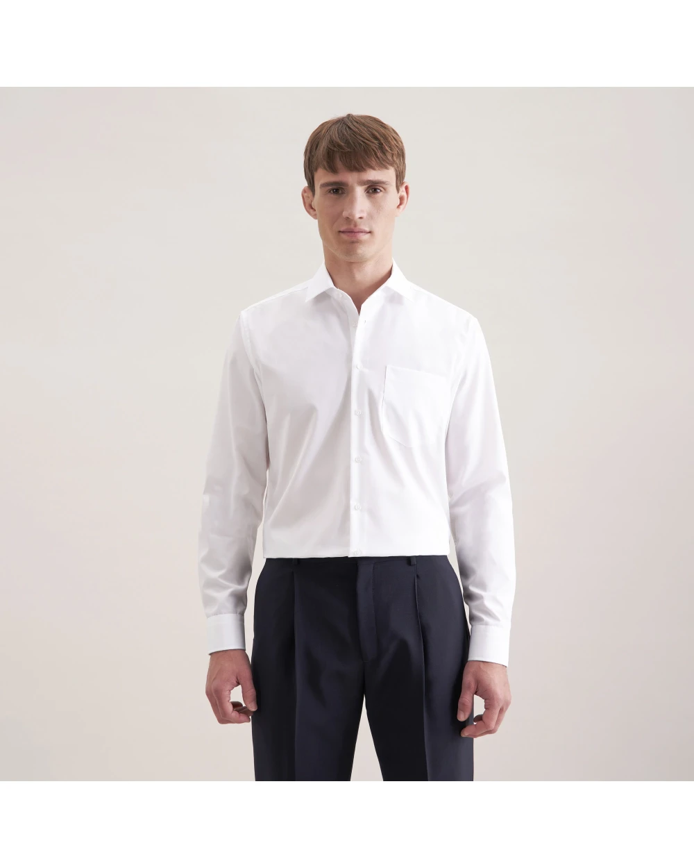 Hemden SEIDENSTICKER Men´s Shirt Regular Fit Extra Longsleeve voor bedrukking &amp; borduring