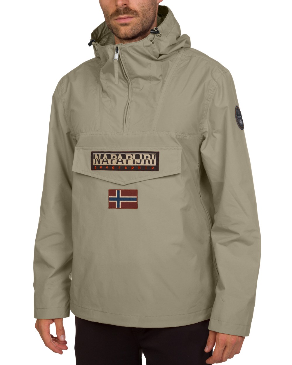 Jassen NAPAPIJRI Windbreaker met capuchon RAINFOREST voor bedrukking &amp; borduring