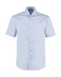 KUSTOM KIT Classic Fit Premium Cutaway Oxford Shirt SSL Hemden personalisierbar