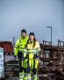 PROJOB 6519 DAMEN ARBEITSHOSE EN ISO 20471 KLASSE 2 Hosen personalisierbar