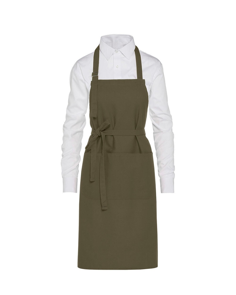 Schorten SG CLOTHING LISBON - Cotton Heavyweight Bib Apron with Pocket voor bedrukking &amp; borduring