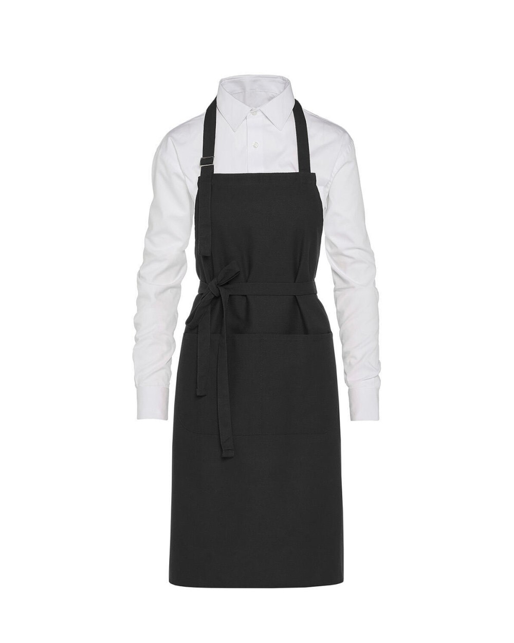  LISBON - Cotton Heavyweight Bib Apron with Pocket Schürzen personalisierbar