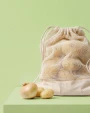 Tassen & Zakken NUTSHELL Cotton mesh bag voor bedrukking &amp; borduring